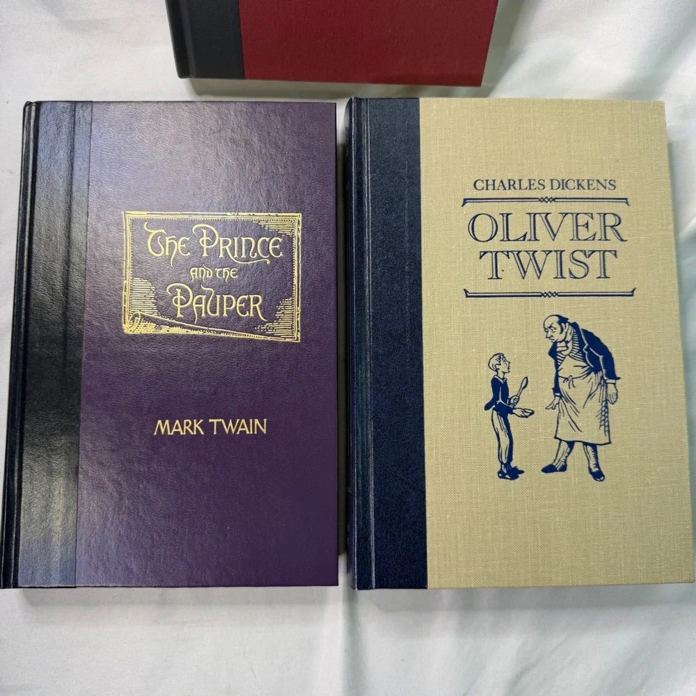 Readers Digest Worlds Best Reading Classics Set Dickens Twain Hardcover 3 Books
